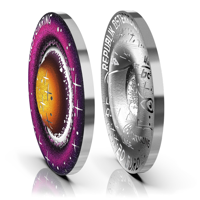 Einsteinring 3D seitlich
