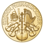 1 Unze Feingold Wiener Philharmoniker Revers