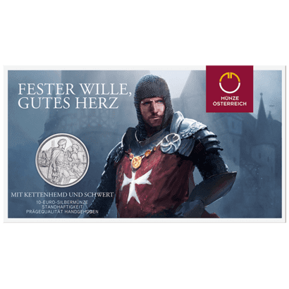 10 Euro Silbermünze Standhaftigkeit