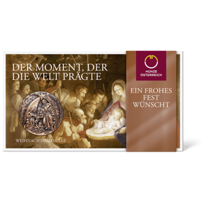 Weihnachtsmedaille 2013 Blister