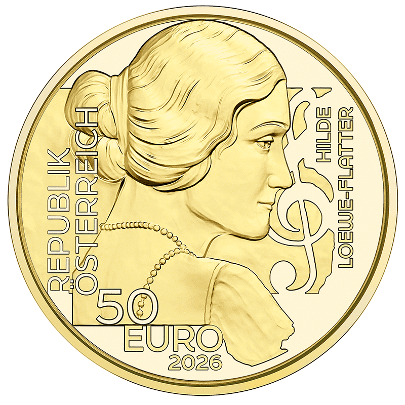 2026 50 Euro Hilde Loewe-Flatter