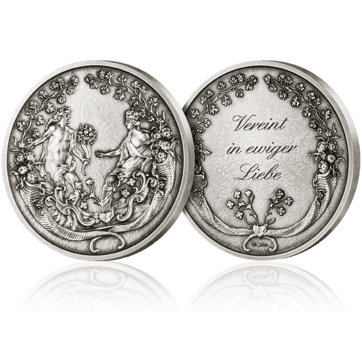 Anlassmedaille Hochzeit