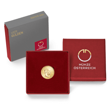 Packshot rotes Etui 4 Gulden