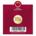 Sichtfenster Wiener Philharmoniker Gold 1/10 Unze RV