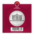 Sichtfenster Wiener Philharmoniker Platin 1 Unze RV