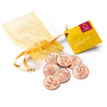 10-Euro-Kupfermünzen Komplettset offen