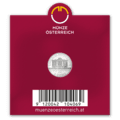 Sichtfenster Wiener Philharmoniker Platin 1/25 Unze RV