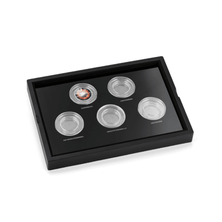 Sammelkassette zur Münzserie Schönheit des Universums