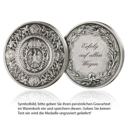 Medaille Erfolg