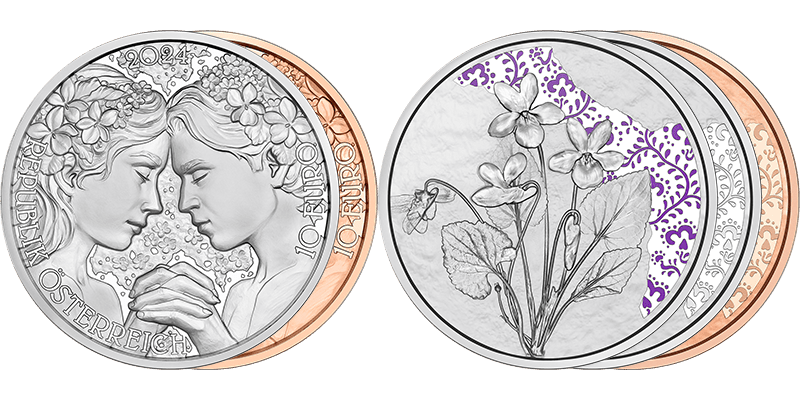 2024 10 Euro Veilchen