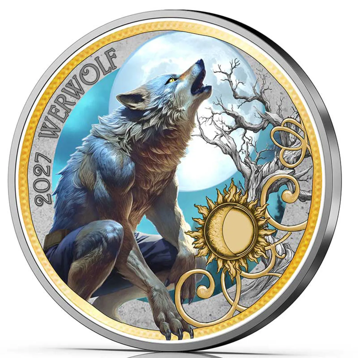 Entwurf der Werwolf 3D revers