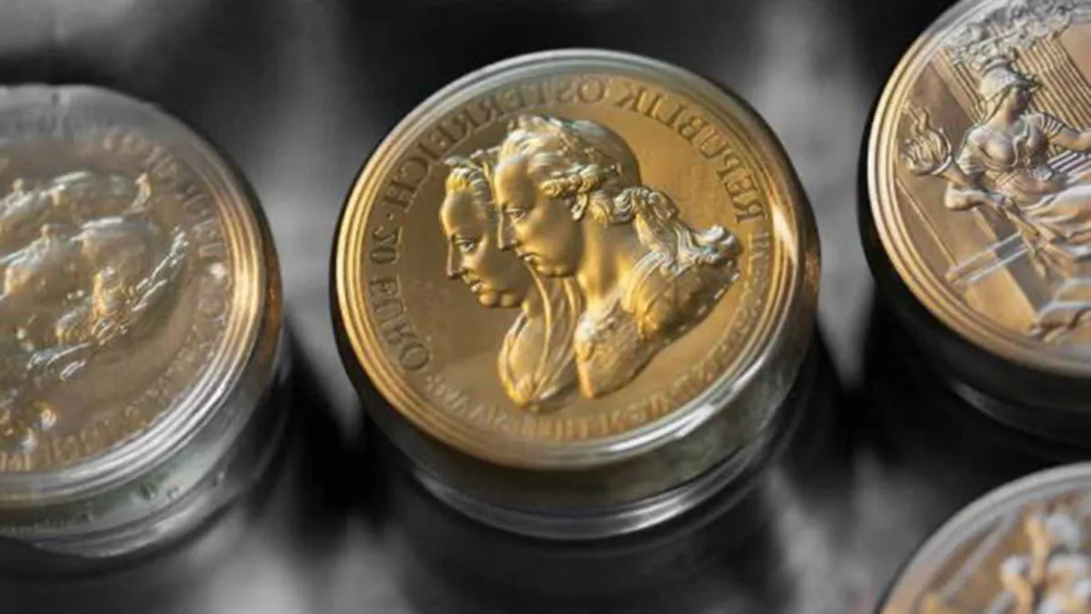 Stempelansicht Detail Headerbild Maria Theresia Münze