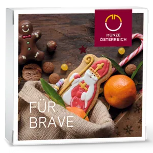 Nikolaus Geschenkverpackung Vorderansicht