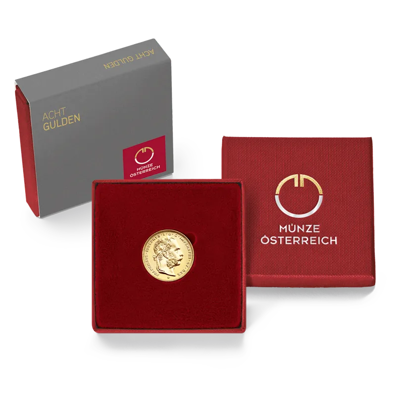 8 Gulden im Etui
