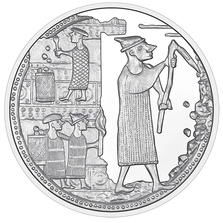 20 Euro Bergbau revers