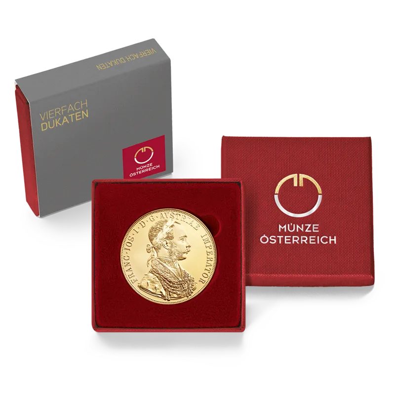 4fach Dukaten im Etui