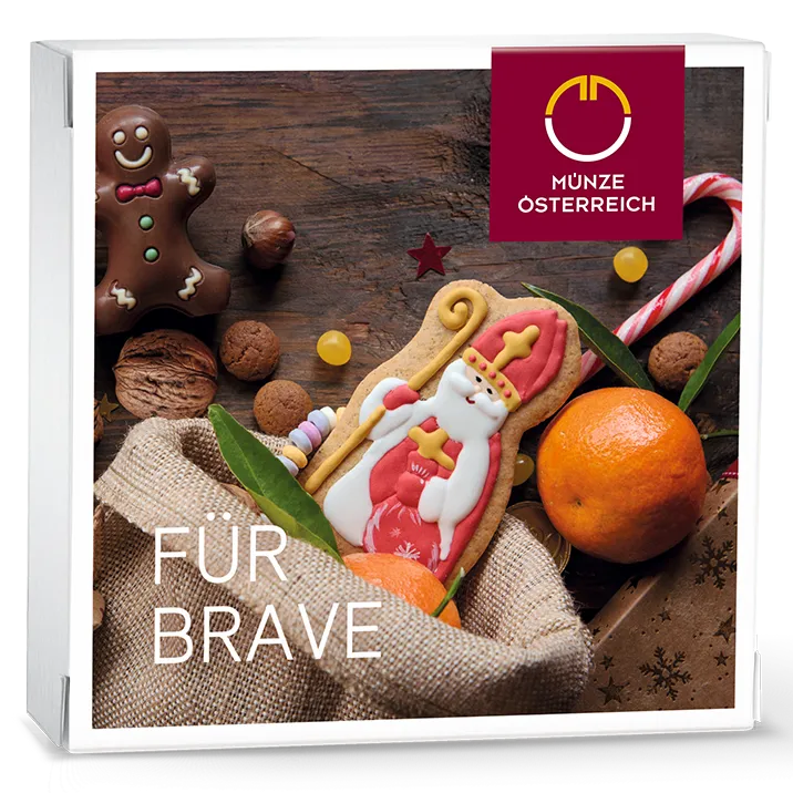 Nikolaus Geschenkverpackung Vorderansicht