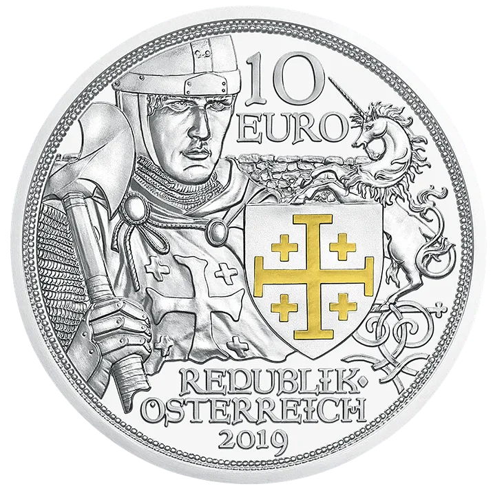 10 Euro Silbermünze Abenteuer Proof Avers