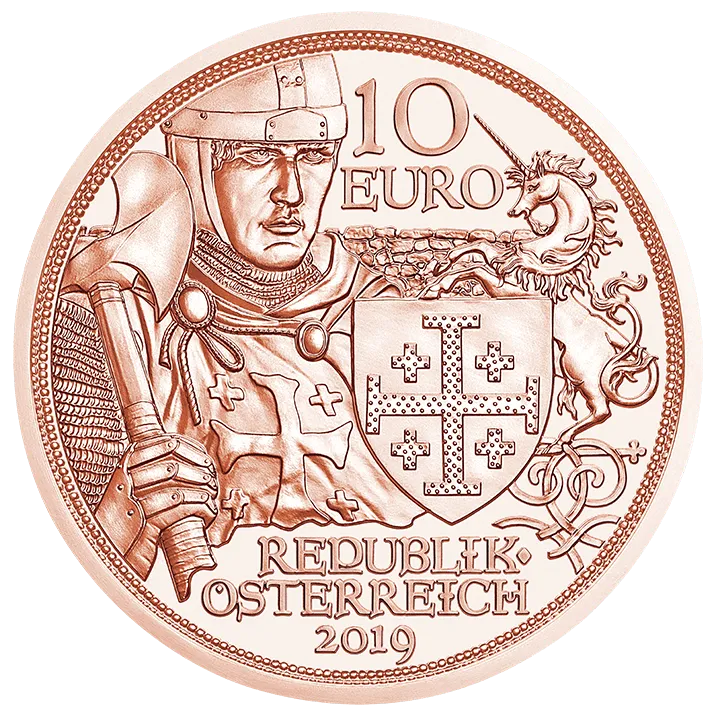 10 Euro Kupfermünze Abenteuer Avers