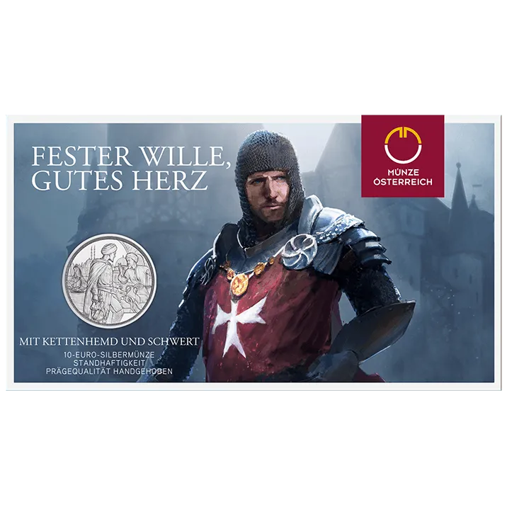 10 Euro Silbermünze Standhaftigkeit