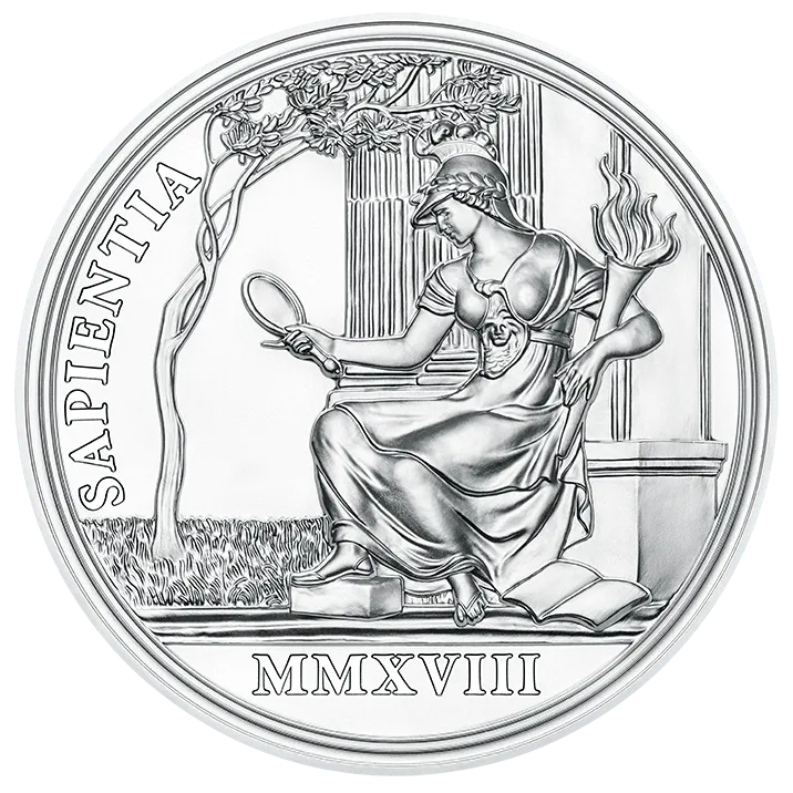 Maria Theresia Silbermünze, Weisheit und Reformen, RV