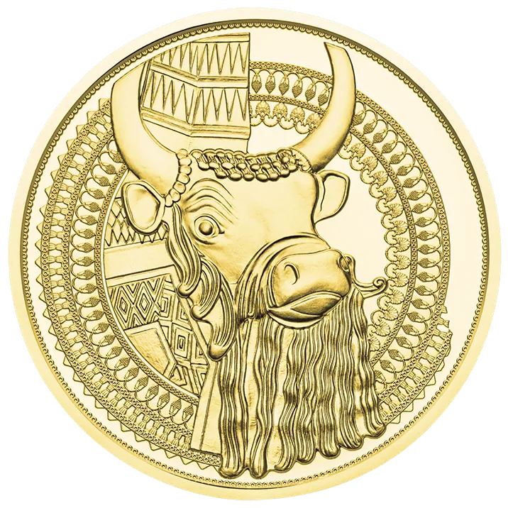 100 Euro Das Gold Mesopotamiens Revers