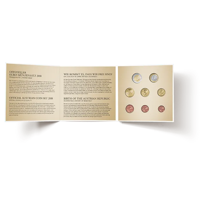 Kursmünzensatz 2018 innen