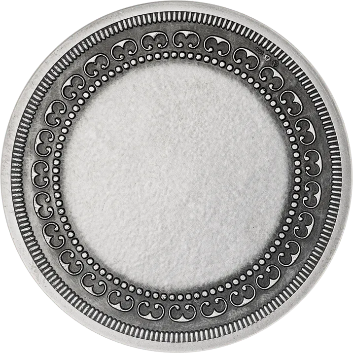 Anlassmedaille zur Erstkommunion Rückseite