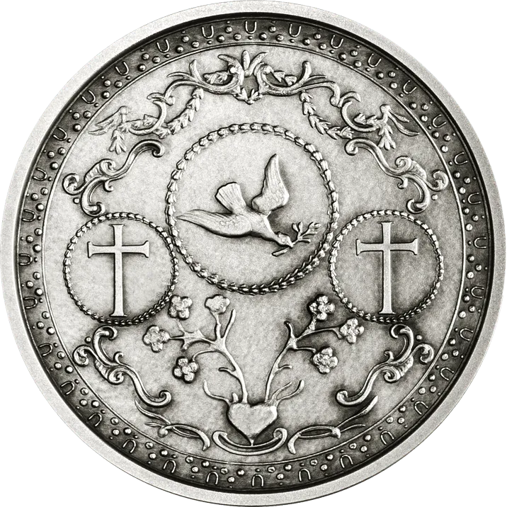 Anlassmedaille zur Firmung