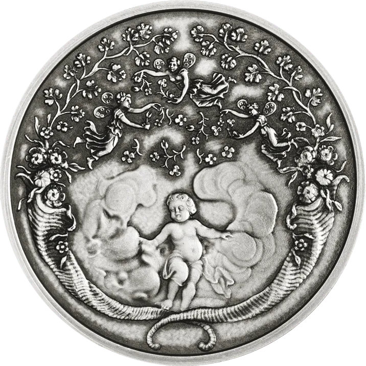 Anlassmedaille zur Geburt