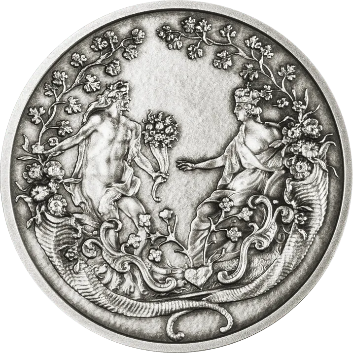 Anlassmedaille zur Hochzeit