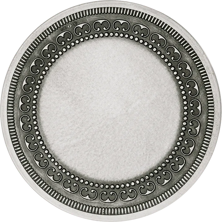 Silber-Medaille Liebe Revers