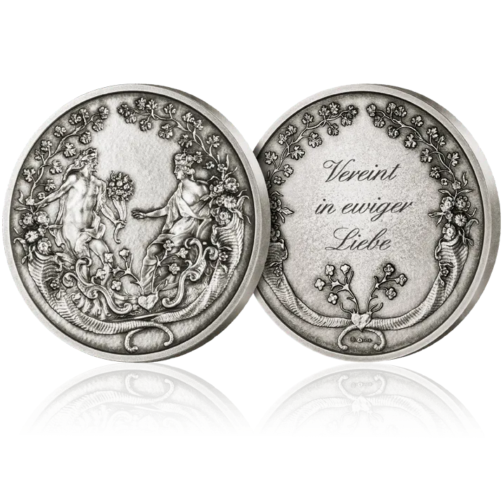 Anlassmedaille Hochzeit