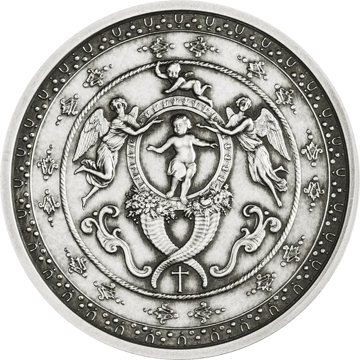 Anlassmedaille zur Taufe