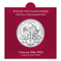 Sichtfenster Philharmoniker Silber 1 Unze AV