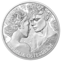 10 Euro Silbermünze Die Rose