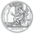 Maria Theresia Silbermünze, Weisheit und Reformen, RV