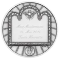 Anlassmedaille Firmung Gravur