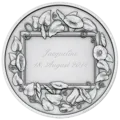 Anlassmedaille Geburt Gravur