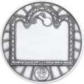 Anlassmedaille Taufe Gravurseite