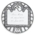 Anlassmedaille Taufmedaille Gravur